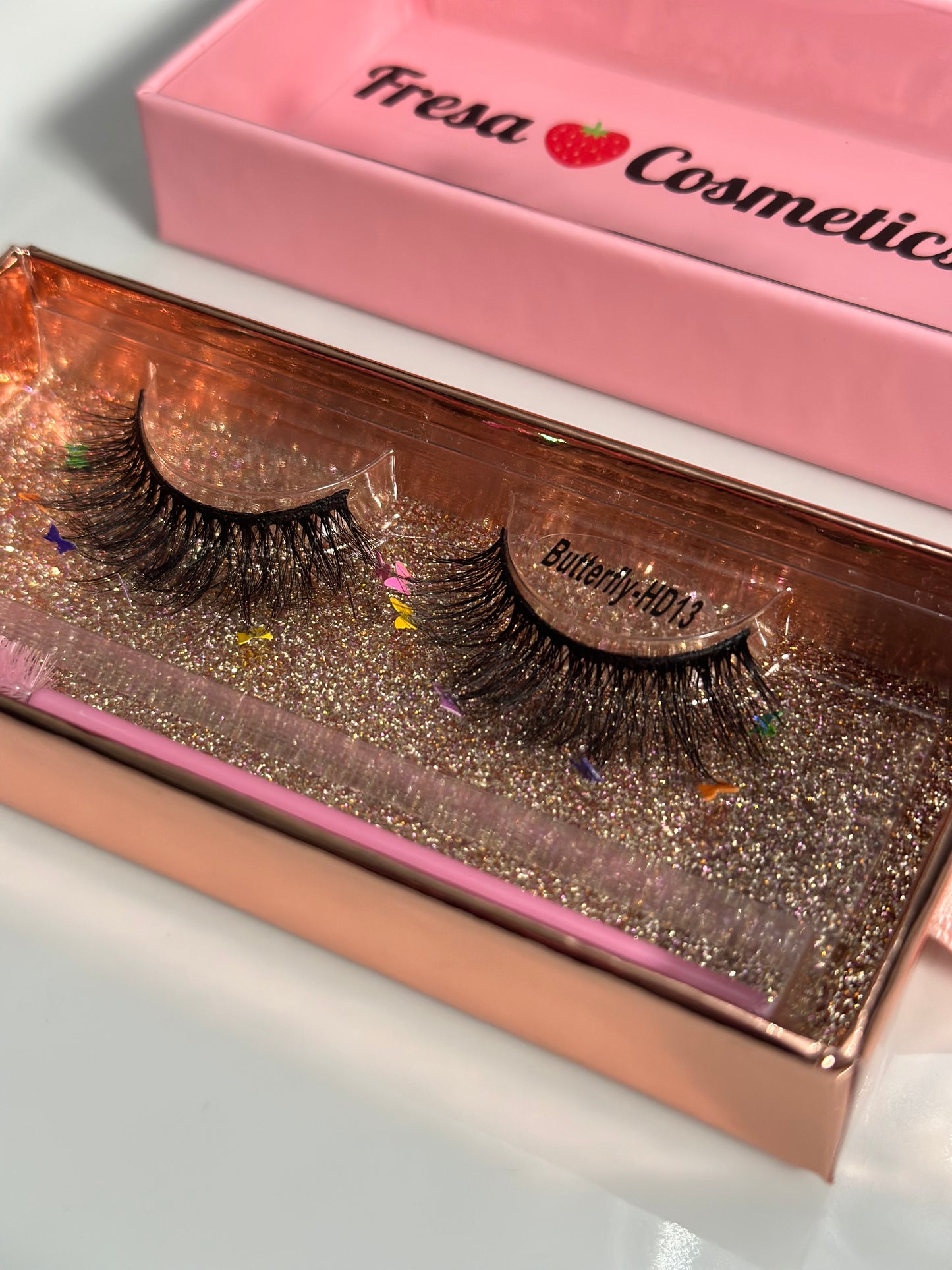 Flutter Rainbow Butterfly Eyelashes